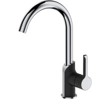 Смеситель для кухни Haiba HB70805-7 Черный Хром