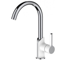 Смеситель для кухни Haiba HB70805-8 Белый Хром