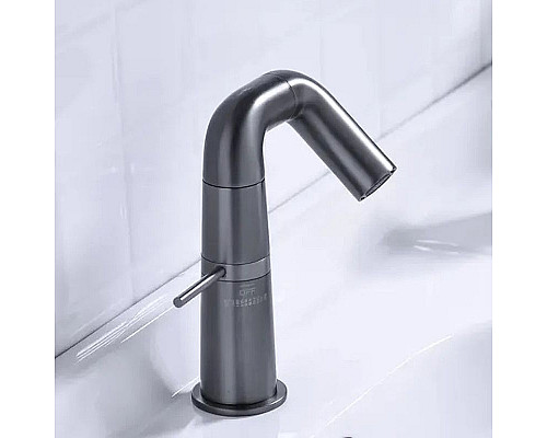 Купить Смеситель для раковины Haiba HB10813-3 Пепельный в магазине сантехники Santeh-Crystal.ru