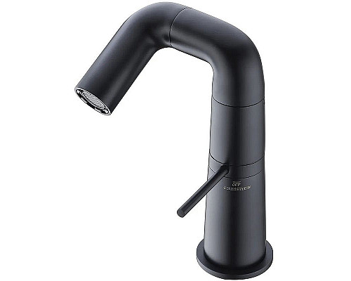 Приобрести Смеситель для раковины Haiba HB10813-7 Черный матовый в магазине сантехники Santeh-Crystal.ru