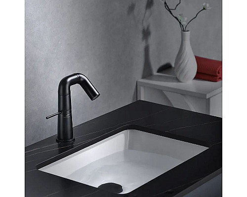 Приобрести Смеситель для раковины Haiba HB10813-7 Черный матовый в магазине сантехники Santeh-Crystal.ru