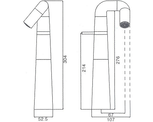 Заказать Смеситель для раковины Haiba HB11813-7 Черный матовый в магазине сантехники Santeh-Crystal.ru