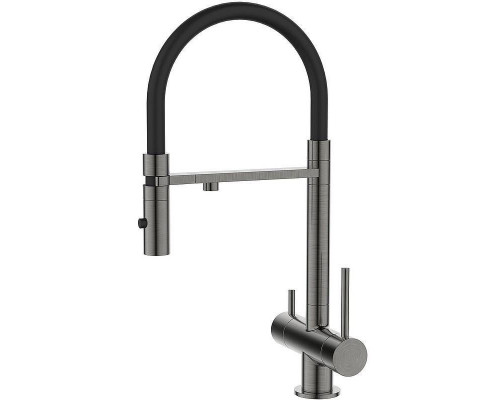 Купить Смеситель для кухни Iddis Ace ACEGMFFi05 Графит в магазине сантехники Santeh-Crystal.ru