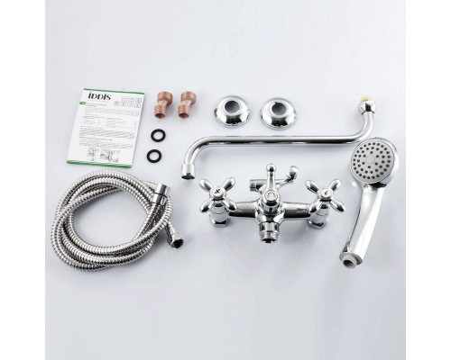 Купить Смеситель для ванны Iddis Jeals JE2SBL0I10 универсальный Хром в магазине сантехники Santeh-Crystal.ru