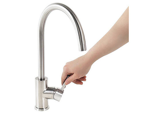 Купить Смеситель для кухни Iddis Kitchen K05STJ0i05 Хром в магазине сантехники Santeh-Crystal.ru