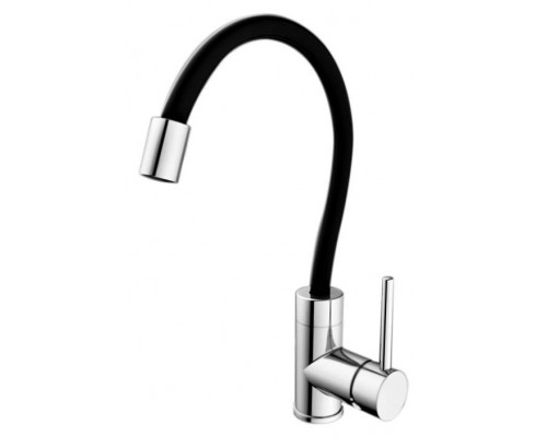 Купить Смеситель для кухни Iddis Kitchen 360 K36SBJBi05 черный/хром в магазине сантехники Santeh-Crystal.ru