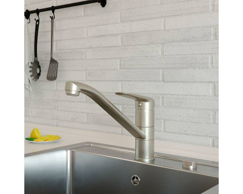 Купить Смеситель для кухни Iddis Male MALBN00i05 Сатин в магазине сантехники Santeh-Crystal.ru