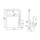 Заказать Смеситель для кухни Iddis Rule RULSTLFi05 Сталь в магазине сантехники Santeh-Crystal.ru