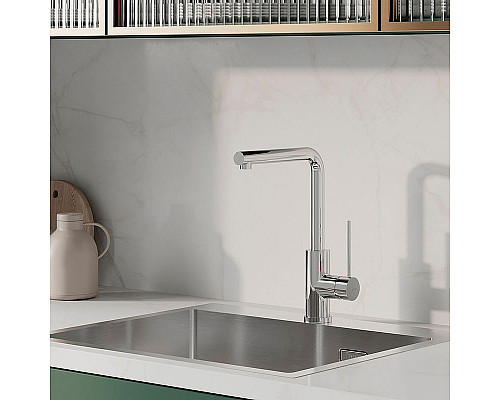 Купить Смеситель для кухни Iddis Rule RULSBL0i05 Хром в магазине сантехники Santeh-Crystal.ru