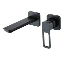 Смеситель для раковины Iddis Slide SLIBL00i65 Черный матовый