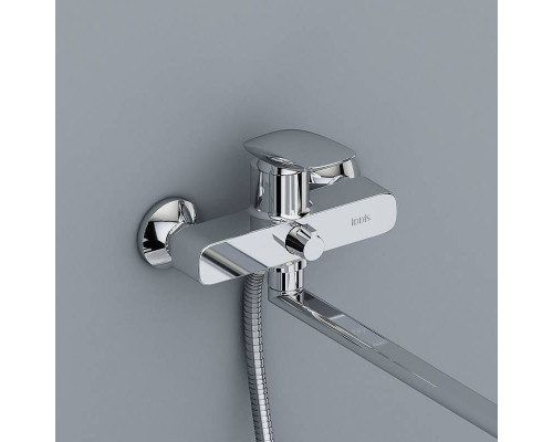 Купить Смеситель для ванны Iddis Stone STOSB00i10WA Хром в магазине сантехники Santeh-Crystal.ru