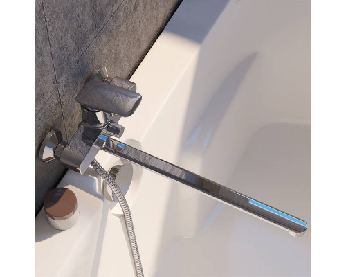 Купить Смеситель для ванны Iddis Stone STOSB00i10WA Хром в магазине сантехники Santeh-Crystal.ru