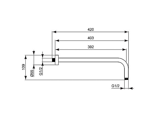 Купить Комплект смесителей Ideal Standard Alpha BD003AA Хром в магазине сантехники Santeh-Crystal.ru