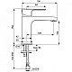 Заказать Смеситель для раковины Ideal Standard Cerafine Model D BC553AA Хром в магазине сантехники Santeh-Crystal.ru