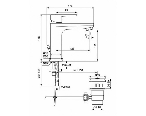 Santeh-Crystal.ru: Смеситель для раковины Ideal Standard Cerafine Model O BC496AA Хром Приобрести Смеситель для раковины Ideal Standard Cerafine Model O BC496AA Хром в магазине сантехники Santeh-Crystal.ru