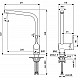 Заказать Смеситель для кухни Ideal Standard Ceralook BC174GN Silver Storm в магазине сантехники Santeh-Crystal.ru