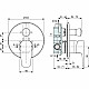 Заказать Смеситель для душа Ideal Standard Ceraplan III A6383AA Хром в магазине сантехники Santeh-Crystal.ru