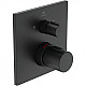 Купить Смеситель для душа Ideal Standard Ceratherm T100 A7522XG с термостатом Silk Black в магазине сантехники Santeh-Crystal.ru