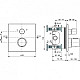 Купить Смеситель для душа Ideal Standard Ceratherm T100 A7522XG с термостатом Silk Black в магазине сантехники Santeh-Crystal.ru