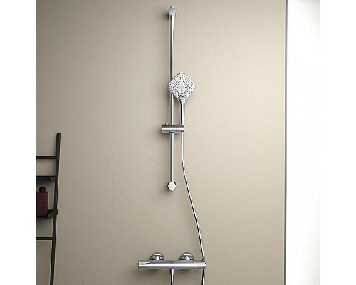 Купить Смеситель для душа Ideal Standard Ceratherm T100 A7229AA с термостатом Хром в магазине сантехники Santeh-Crystal.ru