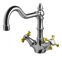 Смеситель для раковины Ideal Standard Reflection B9654LS Хром Золото