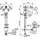 Приобрести Смеситель для биде Ideal Standard Reflection B9655LS Хром Золото в магазине сантехники Santeh-Crystal.ru