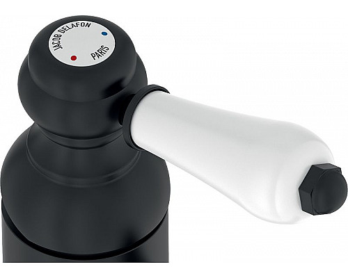 Купить Смеситель для раковины Jacob Delafon Louise E24360-BL Черный матовый в магазине сантехники Santeh-Crystal.ru