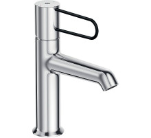 Смеситель для раковины Jacob Delafon Odeon Rive Gauche E21028-BL-CP Хром Черный