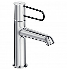 Смеситель для раковины Jacob Delafon Odeon Rive Gauche E21028-BL-CP Хром Черный