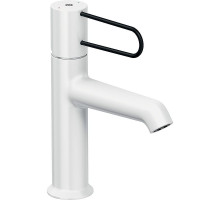 Смеситель для раковины Jacob Delafon Odeon Rive Gauche E21028-BL-00 Белый матовый Черный