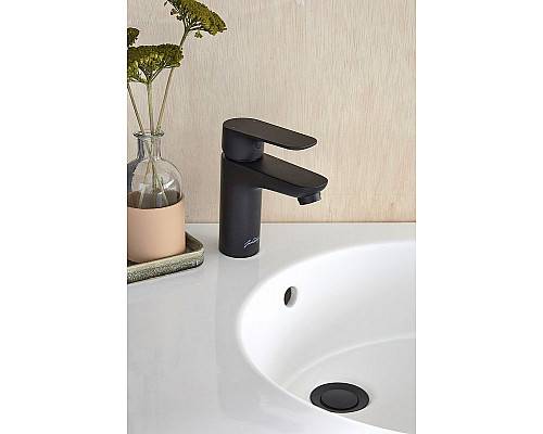 Приобрести Смеситель для раковины Jacob Delafon Oscar E29842-BL Черный матовый в магазине сантехники Santeh-Crystal.ru