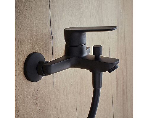 Заказать Смеситель для ванны Jacob Delafon Oscar E29844-BL Черный матовый в магазине сантехники Santeh-Crystal.ru