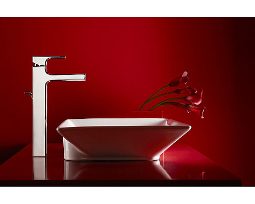 Приобрести Смеситель для раковины Jacob Delafon Strayt E37329-CP Хром в магазине сантехники Santeh-Crystal.ru