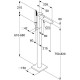 Смеситель для ванны Kludi Decus 54590N075 Золото брашированное