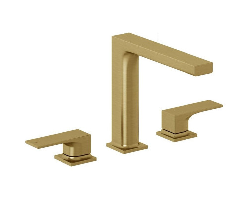Смеситель для раковины Kludi Decus 54393N075 Золото брашированное