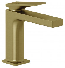 Смеситель для раковины Kludi Decus 54288N075 Золото брашированное