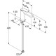 Смеситель для раковины Kludi Decus 542823975 Черный матовый