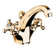 Смеситель для раковины Kludi Adlon 510104520 Золото 23 карат