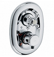 Смеситель для душа Kludi Adlon 517200520 с термостатом Хром