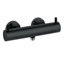Смеситель для душа Kludi Bozz 352033938 с термостатом Черный матовый