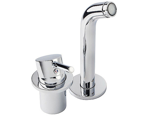 Купить Смеситель для раковины Kludi Bozz 382440576 Хром в магазине сантехники Santeh-Crystal.ru