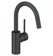 Смеситель для раковины Kludi Bozz 380283976 Черный матовый