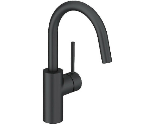 Смеситель для раковины Kludi Bozz 380283976 Черный матовый