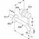 Смеситель для раковины Kludi Bozz 382445376 Белый матовый
