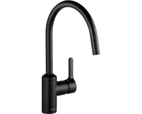 Смеситель для кухни Kludi Bozz 428513978 Черный матовый