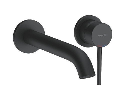 Смеситель для раковины Kludi Bozz 382453976S Черный матовый