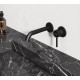 Смеситель для раковины Kludi Bozz 382453976S Черный матовый