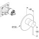 Смеситель для душа Kludi Bozz 387553976 Черный матовый