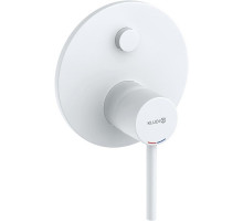 Смеситель для душа Kludi Bozz 387595376 Белый матовый