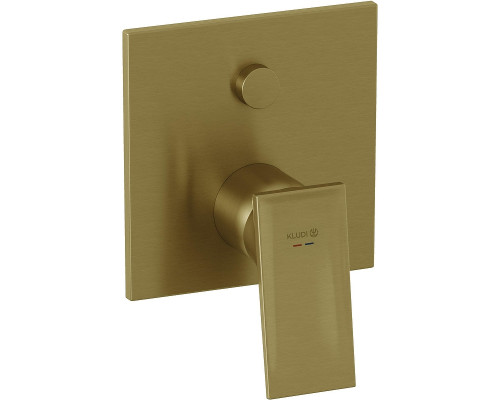 Смеситель для душа Kludi Decus 54759N075 Золото брашированное